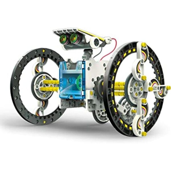 Elenco Robot solar educativo 14 en 1 kit de robot para_1