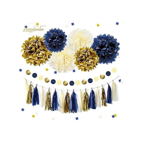 NICROLANDEE Kit de decoración para fiestas náuticas de_2