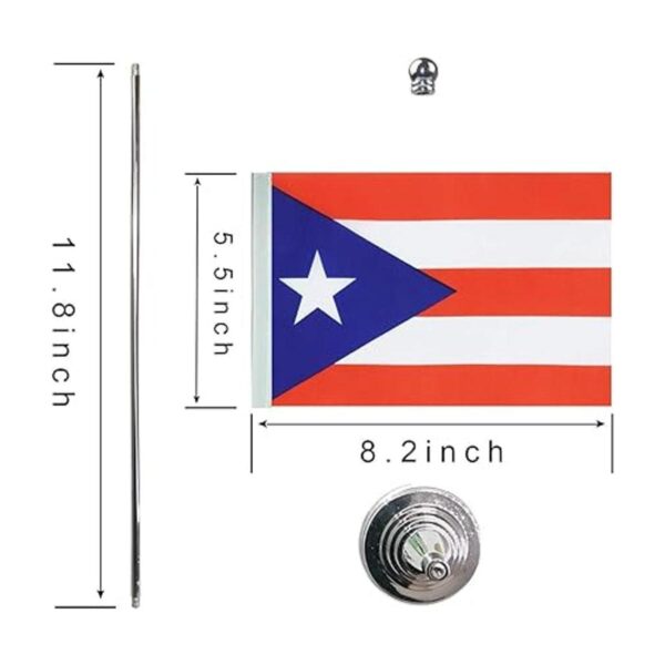 GentleGirl.USA Bandera de Puerto Rico con bandera de_2