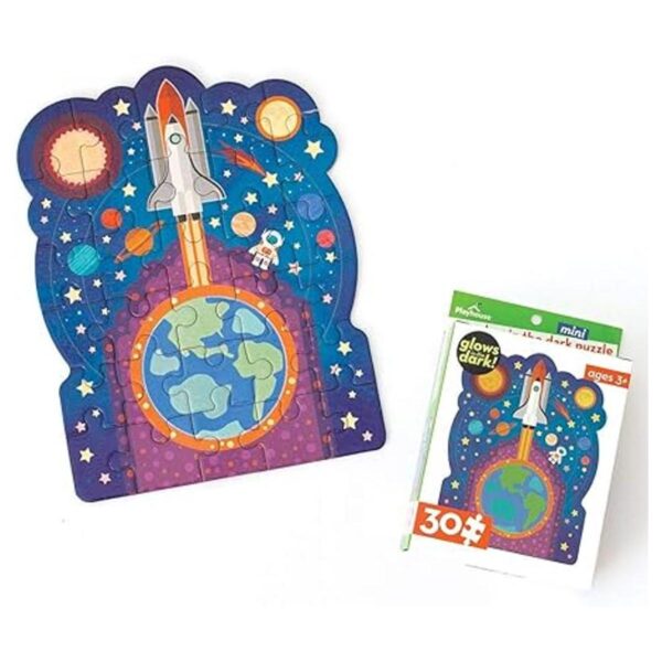 Playhouse Glow in the Dark Blast Off Mini rompecabezas_3