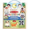 Melissa Doug Ocupacionons Juego de muñecas de madera_6