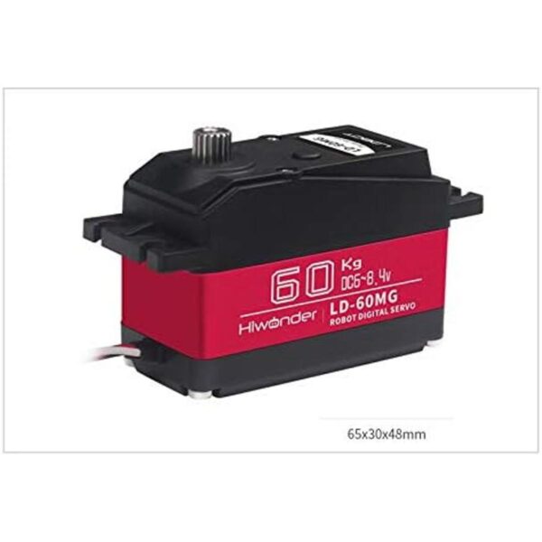 LewanSoul LD60MG 7.4V Servo digital de metal para robot_3