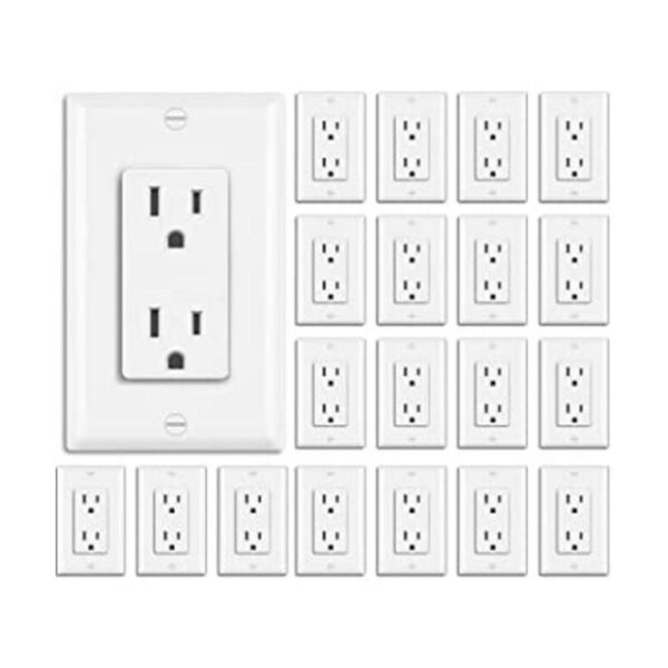 BESTTEN Paquete de 20 salidas de pared decoradoras de 15_1