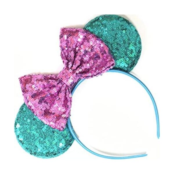 CLGIFT Orejas de Minnie verde azulado orejas de Minnie_1