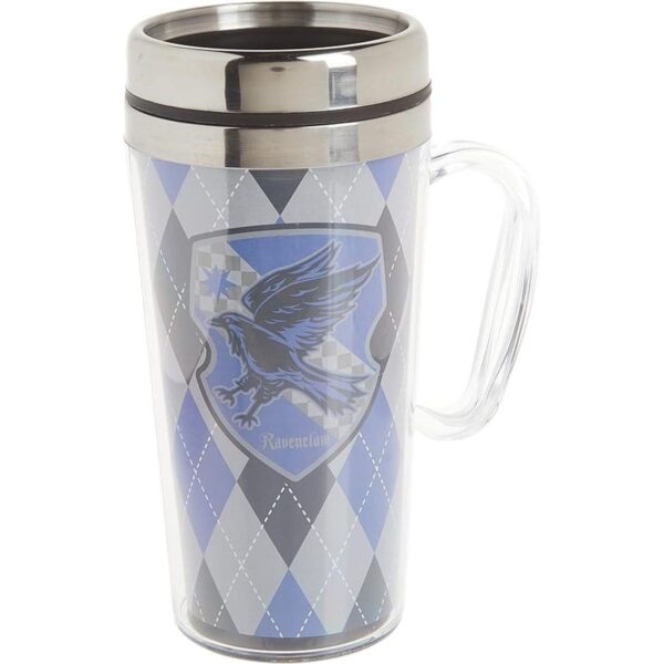 Spoontiques Ravenclaw Taza de viaje aislada multicolor