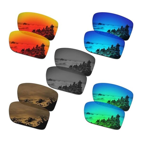 SmartVLT Juego de 5 lentes de repuesto para Oakley Double_1