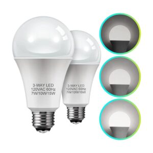 LOHAS Bombillas LED de 3 vías equivalente a 50 100 150_1