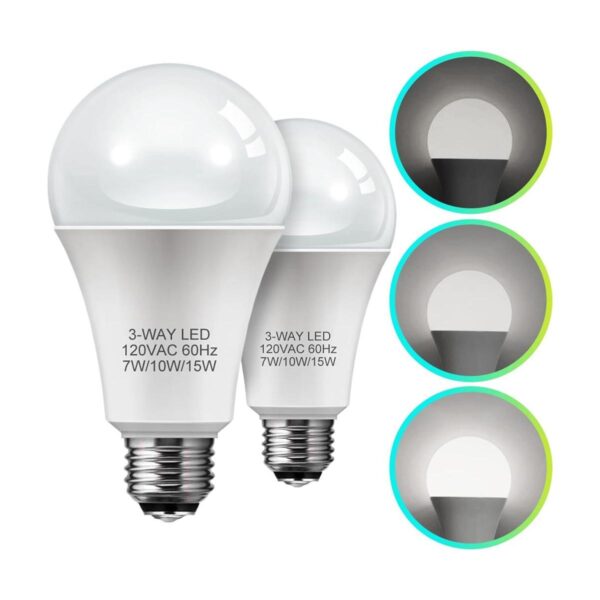 LOHAS Bombillas LED de 3 vías equivalente a 50 100 150_1