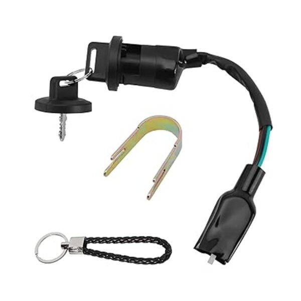 QAZAKY Interruptor de llave de encendido para Polaris ATV_4