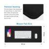 Anpollo Alfombrilla para mouse grande para juegos con_6