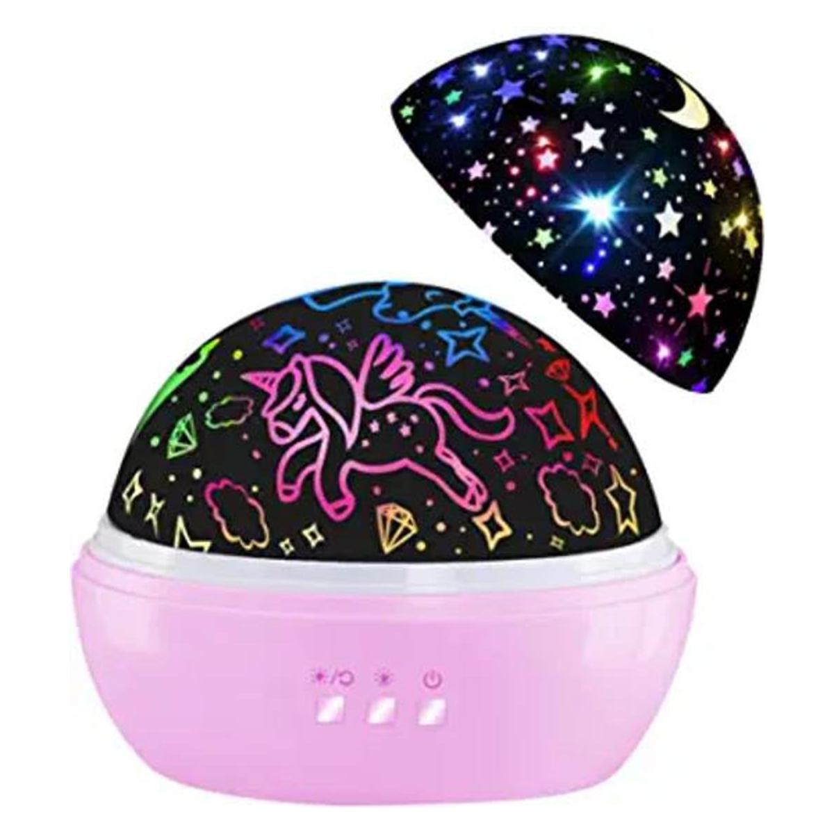 Luz nocturna para niños luz nocturna de unicornio y