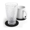 ENJOYPRO Posavasos para bebidas juego de 6 posavasos de