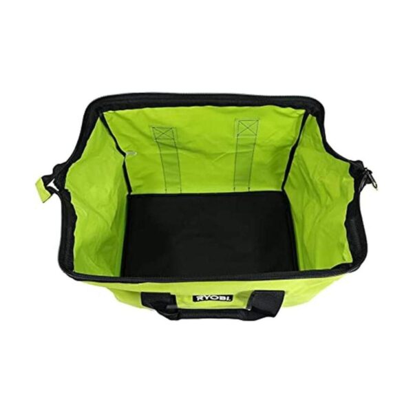 Ryobi Bolsa para contratista con boca ancha color verde_1