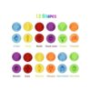 Hhyn Huevos a juego con forma de color para niños_2