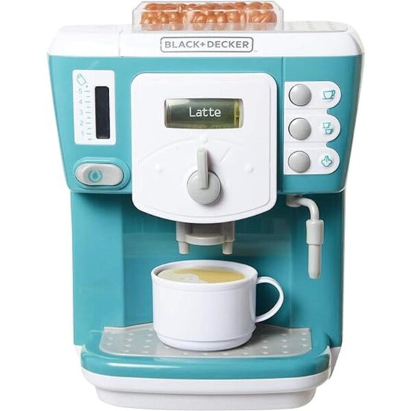BLACKDECKER Cafetera junior para niños juego de rol