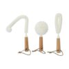 Lilys Home Decanter Set de cepillo de limpieza con asas_1