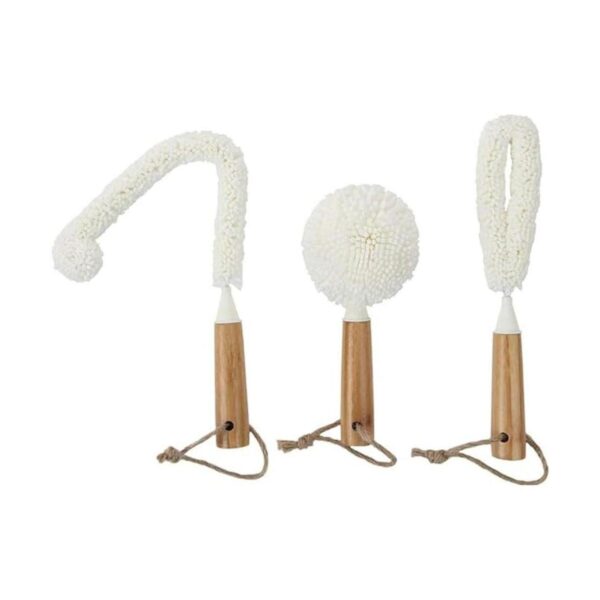 Lilys Home Decanter Set de cepillo de limpieza con asas_1
