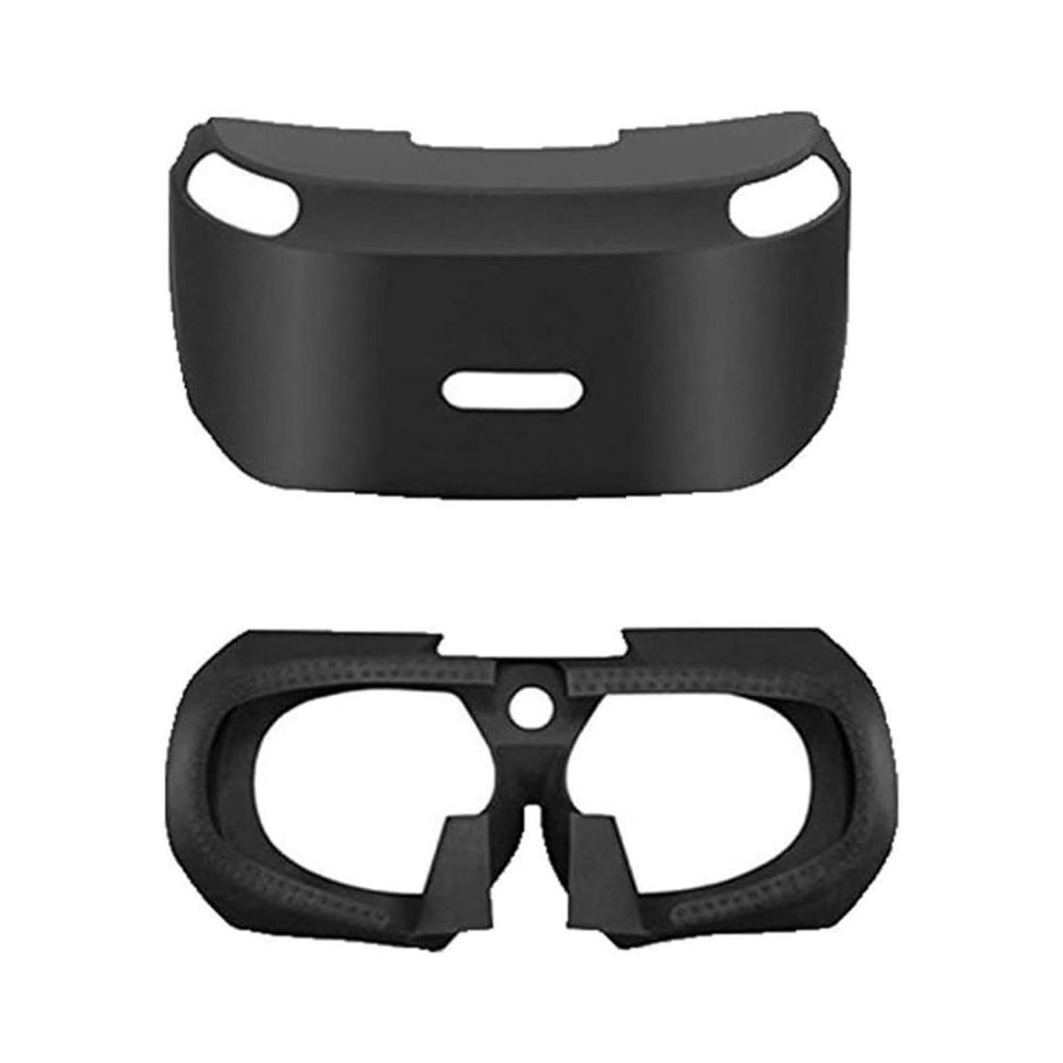 Suave VR auricular antideslizante piel cubierta de goma de