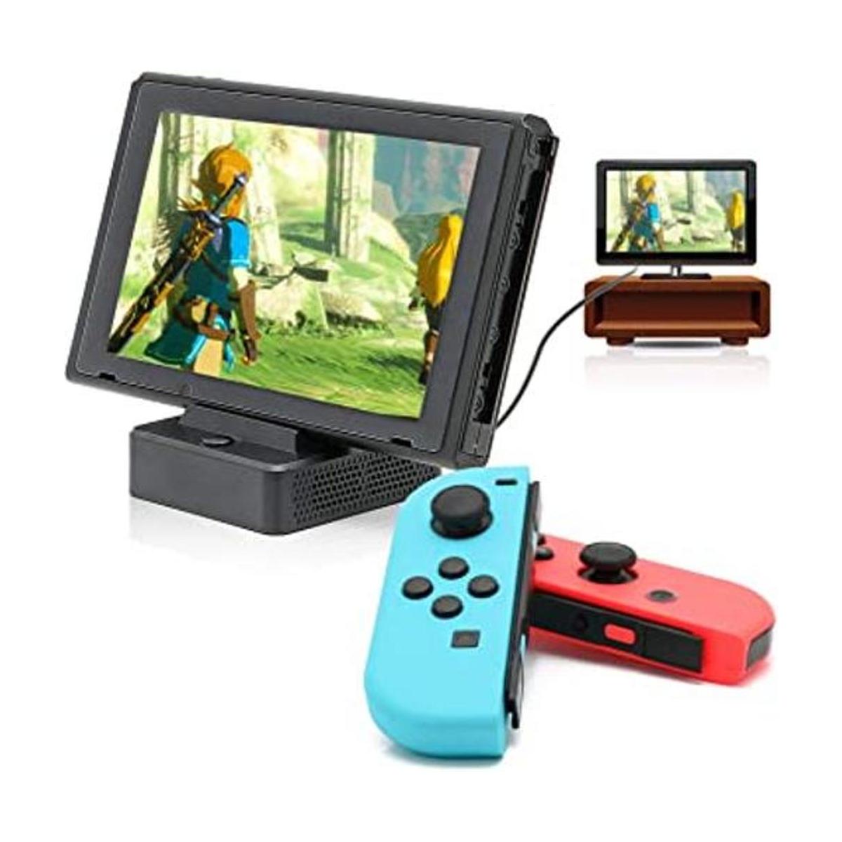 Conmutador HDMI Dock base de TV para interruptor y