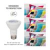 Simba Lighting Bombilla LED PAR20 de 6 W 38 grados