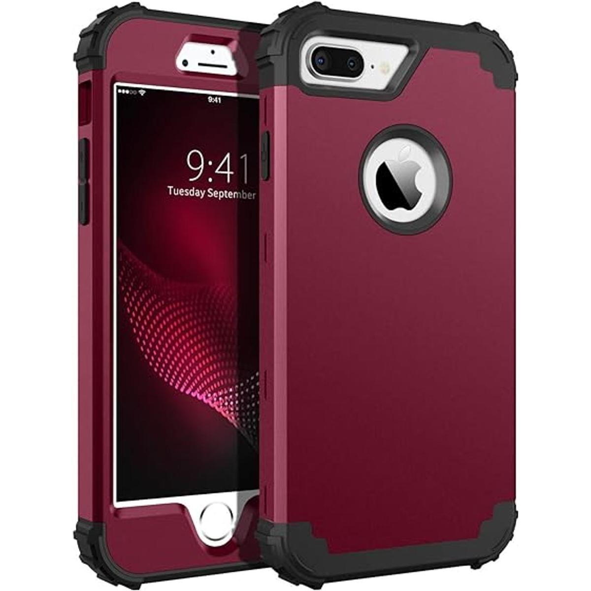 BENTOBEN Funda para iPhone 8 PlusiPhone 7 Plus 3 capas