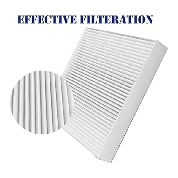 Paquete de 2 filtros de aire de cabina blancos FD134_2