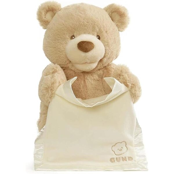 GUND PeekABoo Oso de peluche animado 11.5 pulgadas_1