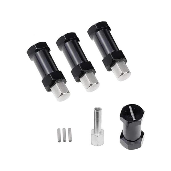 ShareGoo Juego de 4 adaptadores de aluminio de 0.472 in_3