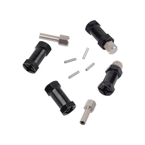 ShareGoo Juego de 4 adaptadores de aluminio de 0.472 in_5