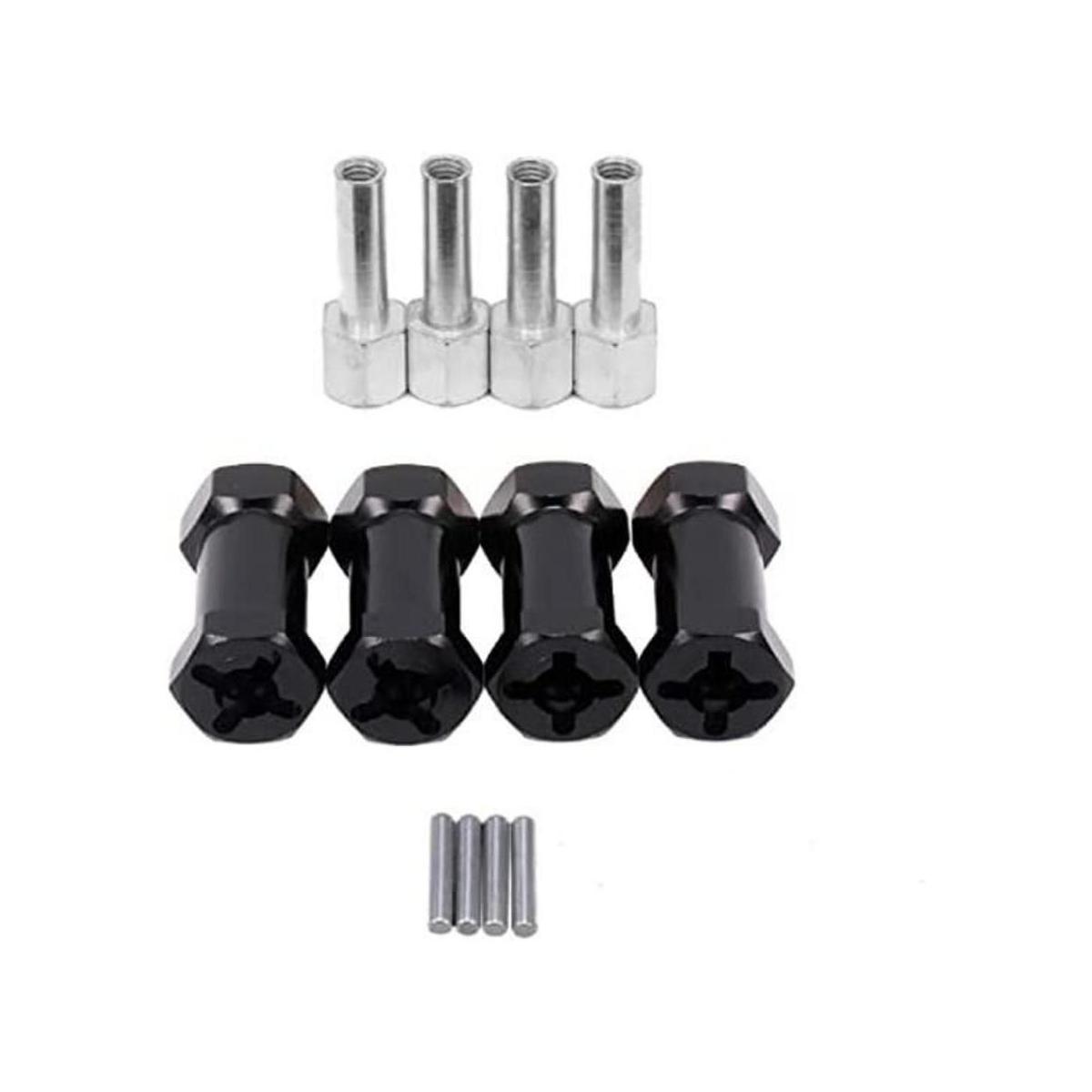 ShareGoo Juego de 4 adaptadores de aluminio de 0.472 in