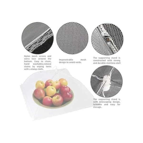 Homealexa Red de malla para alimentos paquete de 6_3