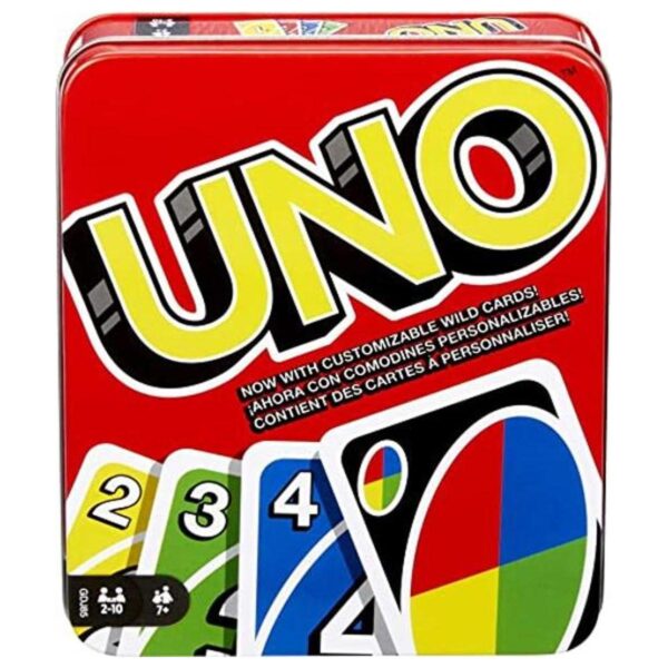 El juego de cartas familiar UNO con 112 cartas en una_1
