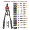 RZX Remachadora de tuerca de 16 pulgadas con sistema de