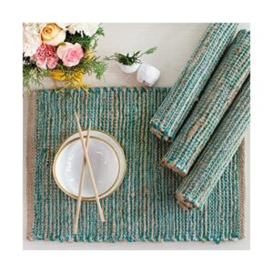 Chardin home Juego de 4 manteles individuales de yute_1