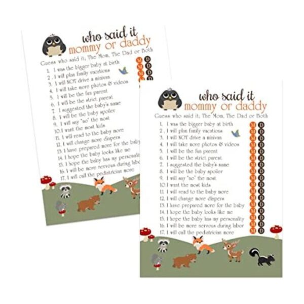 Juego de 25 tarjetas de actividad con diseño de texto_1