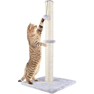 Dimaka Rascador de gato de 29 pulgadas de alto con