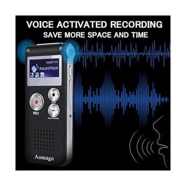 Grabadora de voz digital activada por voz para_4