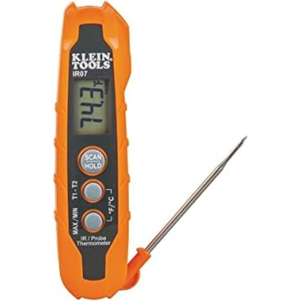 Klein Tools IR07 Termómetro digital LCD de doble_1