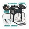 PetAmi Mochila para perros y gatos pequeños Aprobado
