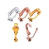 Convertidor de aretes con clip 18 piezas de clips para