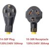 ONETAK NEMA 1450P a 1030R 120V240V 50 amperios 4 clavijas_2