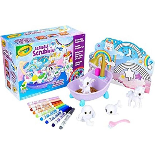 Crayola Scribble Scrubbie Peculiar Zoo exclusiva de Amazon_1
