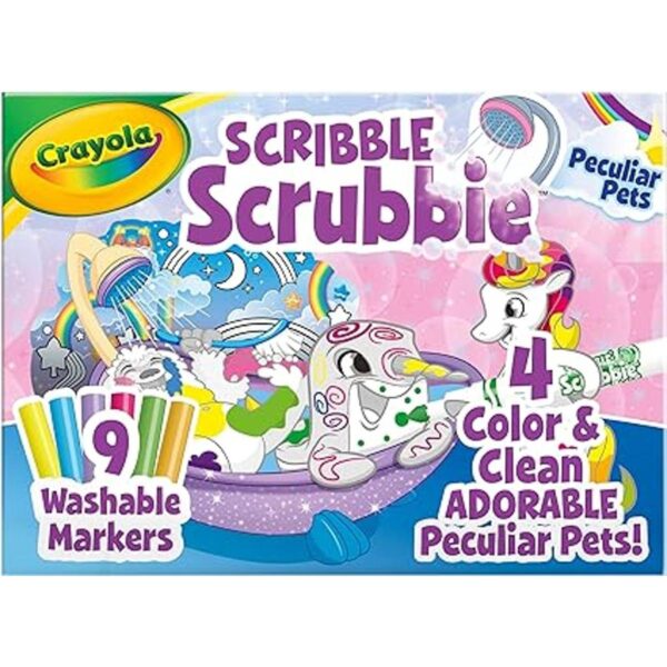 Crayola Scribble Scrubbie Peculiar Zoo exclusiva de Amazon_2