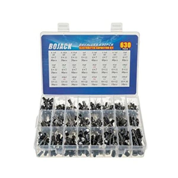 BOJACK Kit de caja surtida de condensadores electrolíticos_1