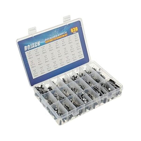 BOJACK Kit de caja surtida de condensadores electrolíticos_2