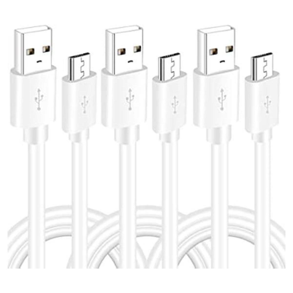 Paquete de 3 cables de extensión de alimentación USB de 10