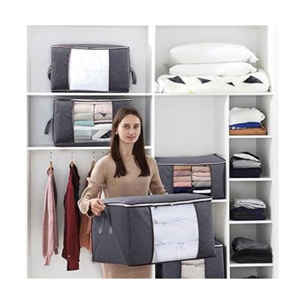 Lifewit Organizador de bolsas de almacenamiento de ropa de_5