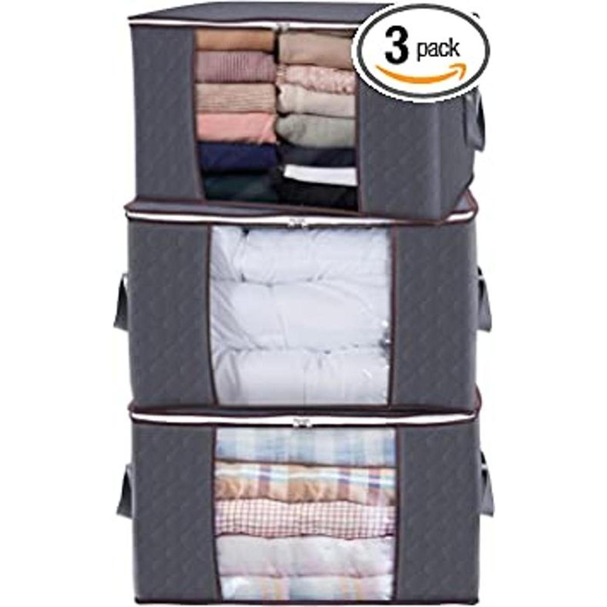 Lifewit Organizador de bolsas de almacenamiento de ropa de