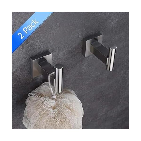 Hoooh Bathroom Towel Hook Brushed Stainless Steel