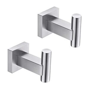 Hoooh Bathroom Towel Hook Brushed Stainless Steel